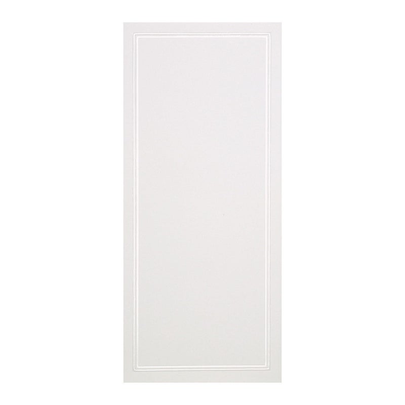 Gartner Studios Pearl White Trifold Wedding Program, Print at Home, 8.5â€ x 11â€ Unfolded, 50 Count